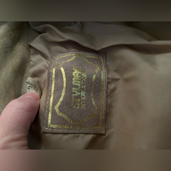 Vintage leather jacket size S/M - Picture 8 of 8